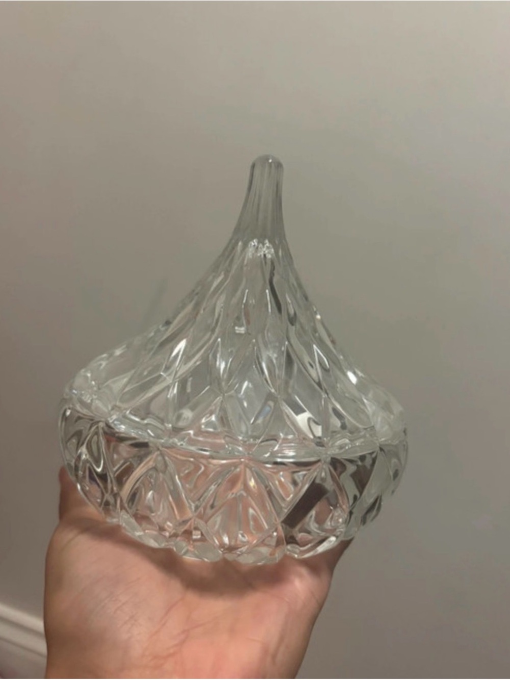 Godinger Hershey's Kisses Crystal Covered Candy Dish